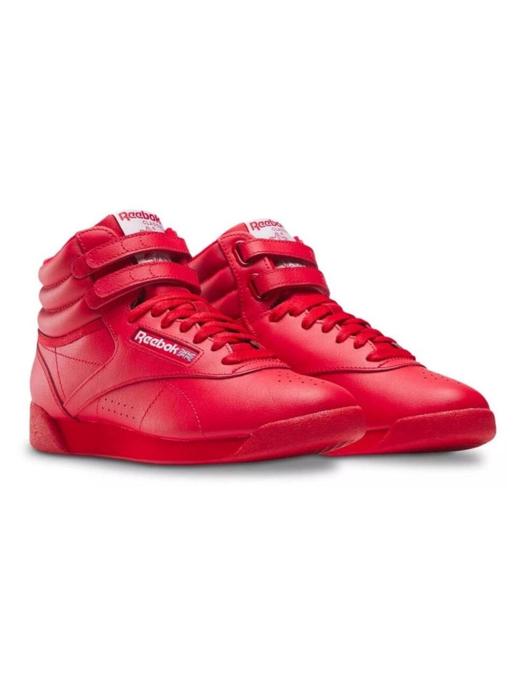 Reebok Freestyle Hi High-Top Sneaker -Red brand new
